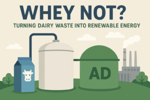 Read more about the article Whey Not? – Turning Dairy Waste Into Renewable Energy